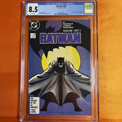 Buy Batman #405 (DC 1987) Frank Miller *CGC 8.5* • 31.66£