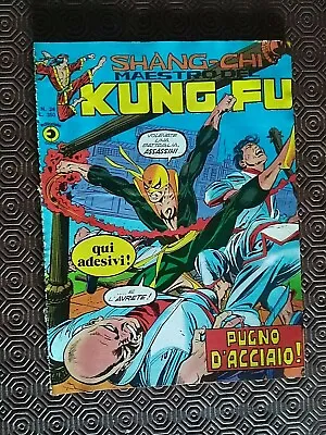 Buy Iron Fist First Appearance Marvel Premiere 15 Italian 1975 W/ Stickers Shang Chi • 100£