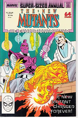 Buy Marvel New Mutants, Annual #4, 1988, Louise Simonson, June Brigman • 2.30£