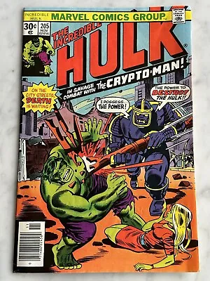 Buy Incredible Hulk #205 F/VF 7.0 - Buy 3 For Free Shipping! (Marvel, 1976) AF • 5.53£