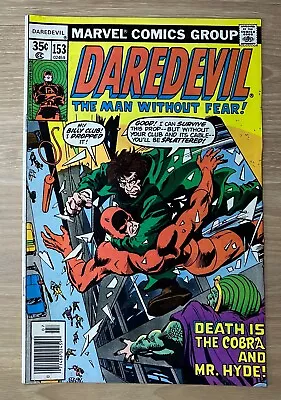 Buy Daredevil #153 Marvel Comics Bronze Age 1st App Ben Urich Key Issue Vg • 6.37£
