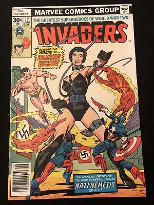 Buy Invaders 17 7.5 1st Warrior Woman Newstand Wk16 • 23.64£