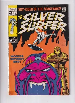 Buy Silver Surfer (1968) #   6 (6.0-FN) (2004024) 1969 • 58.50£