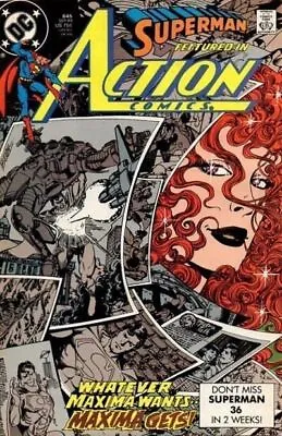 Buy Action Comics Vol. 1 (1938-2011) #645 1st Maxima • 5.25£