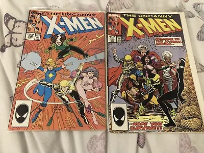 Buy The Uncanny X-Men #218 And #219 1985 • 5£
