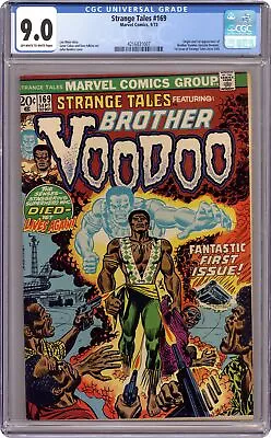 Buy Strange Tales #169 CGC 9.0 1973 4216831007 Origin & First Brother Voodoo Story • 762.94£