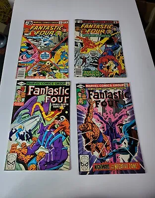 Buy Fantastic Four 201 207 221 231 F-most Vf Lot Of 4 • 8£