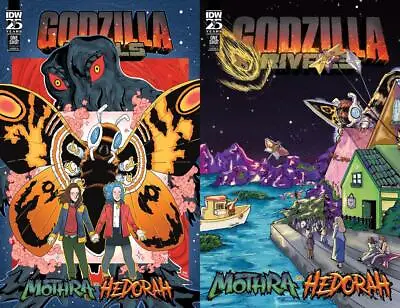 Buy [PRE-ORDER] Godzilla Rivals: Mothra Vs. Hedorah #1 (inc. Variants, 2024) • 10.60£