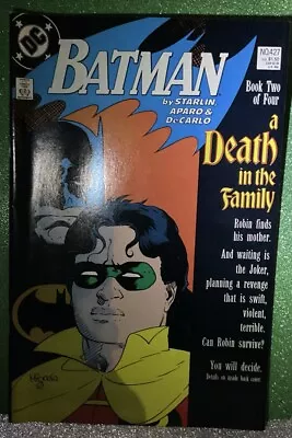 Buy DC Comics - Batman Number 427 A Death In The Family 2 Of 4 Dec 1988 MINT UNREAD • 22.50£