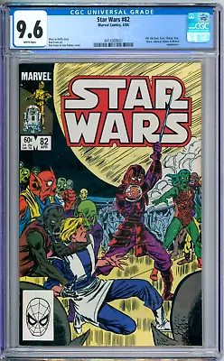 Buy Star Wars 82 CGC Graded 9.6 NM+ Marvel Comics 1984 • 59.92£