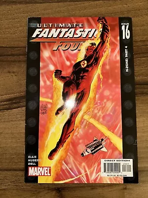 Buy Marvel Comics Ultimate Fantastic Four Comic #16 N-Zone: Part 4 April 2005 • 0.99£