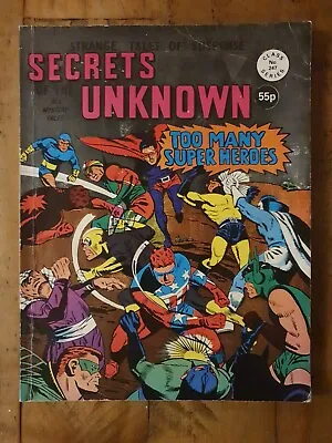 Buy Strange Tales Of Suspense Secrets Of The Unknown #247 (1970's) • 3.95£
