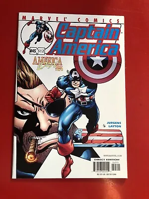 Buy Captain America (1998) #45  #512 Jurgens & Layton, Nick Fury, Shield • 2.57£