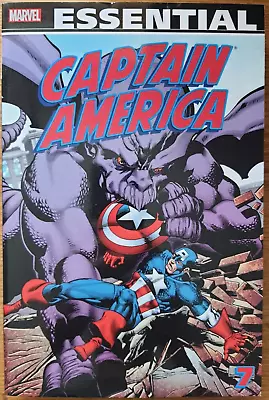 Buy Marvel Essential Captain America Volume 7 TPB Paperback Graphic Novel • 12.99£