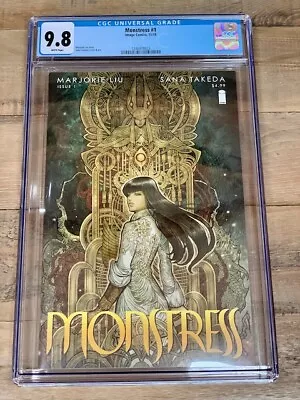Buy Monstress #1 CGC 9.8 (1st Appearance Of Maika!) Image Comics November 2015 • 353.73£