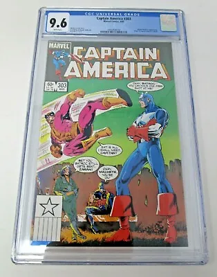 Buy Captain America #303 1985 [9.6 CGC] Graded Origin Of Cap's Shield Vintage • 95.31£