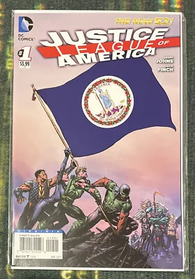 Buy Justice League Of America #1 Virginia Variant DC Comics 2013 Sent In Mailer • 7.99£