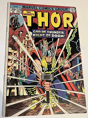 Buy The Mighty Thor #229, (1974) Marvel, Wolverine Add  Intact • 23.98£
