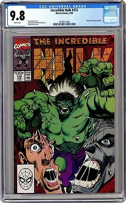 Buy Incredible Hulk #372 CGC 9.8 1990 4018011006 • 79.95£