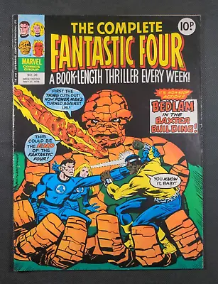 Buy Marvel Comics - The Complete Fantastic Four - Issue No 36 May 1978 • 5.95£