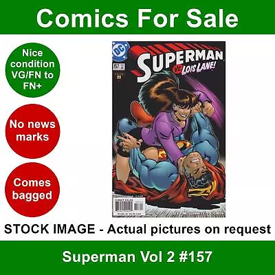 Buy DC Superman Vol 2 #157 Comic - VG/FN+ 01 June 2000 • 3.99£