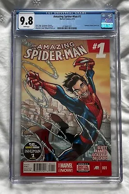 Buy Amazing Spider-Man #1 (2014) CGC 9.8 - Silk Cameo • 70£
