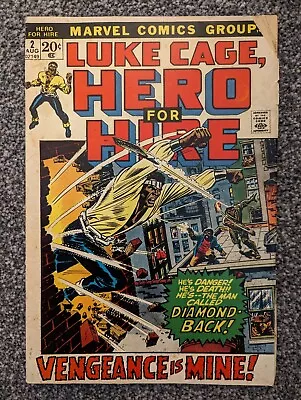 Buy Luke Cage Hero For Hire 2. Marvel 1972. Diamondback. Combined Postage • 7.49£