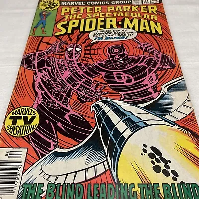 Buy Spectacular Spider-Man #27 (1979) 1st Daredevil Artwork Frank Miller Mid Grade • 16.97£