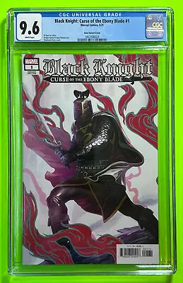 Buy Black Knight Curse Of The Ebony Blade #1 (marvel 2021) Cgc 9.6 | Hans Variant • 79.11£