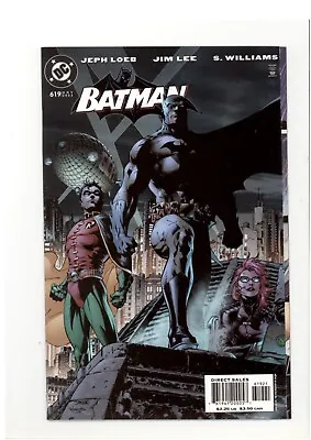 Buy Batman 619 Jim Lee Cover 2nd Print Hush Appearance 2003 • 5.55£