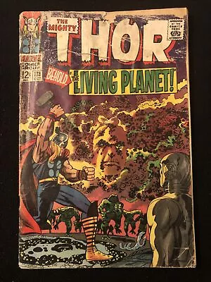 Buy Thor 133 .5 Poor 1966 Marvel Reader 1st App Ego The Living Planet Km • 6.32£