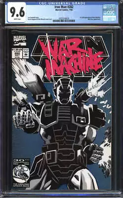 Buy Iron Man #282 Cgc 9.6 White Pages // 1st Full Appearance Of War Machine • 110.69£