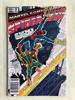 Buy Peter Parker Spectacular Spider-Man #65 Electro 1982 NEWSSTAND • 3.20£