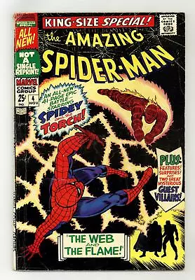 Buy Amazing Spider-Man Annual #4 VG- 3.5 1967 • 21.62£