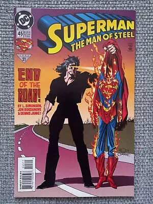 Buy DC Comics Superman: The Man Of Steel Vol 1 #45 • 6.35£