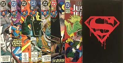 Buy SUPERMAN DOOMSDAY (LOT OF 8) 1991 DC COMICS Including Death Sealed VF/NM • 19.77£
