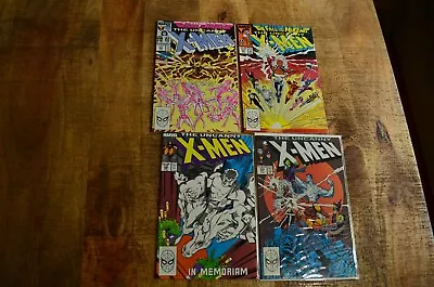 Buy Uncanny X-Men #226 227 228 229 Marvel Comic Book Lot Of 4 VF+ 8.5 • 16.21£