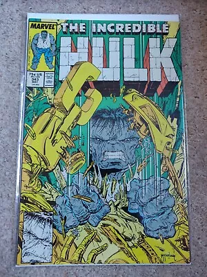 Buy The Incredible Hulk, Marvels Comics Issue 343 And 346 • 9.99£