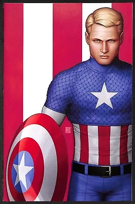 Buy Captain America #1 (Vol 8) Midtown Exclusive Unmasked Captain America Variant • 8.95£