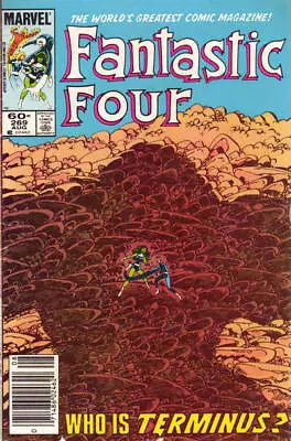 Buy Fantastic Four (Vol. 1) #269 (Newsstand) FN; Marvel | John Byrne 1st Terminus - • 12.78£