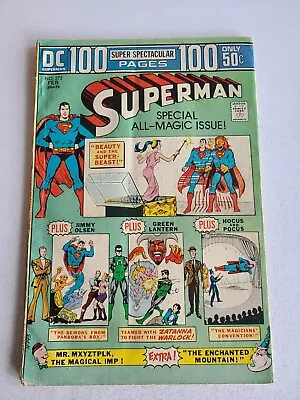 Buy Superman #272 - 100 Pg Super Spectacular , DC 1974 Comic, Good 2.0 • 5.62£