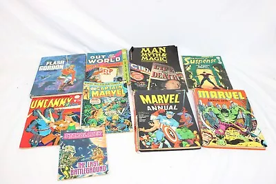 Buy F X9 Vintage Marvel Comics Inc 02460, 154 & 138 And Annuals Inc Flash Gordon Etc • 0.99£