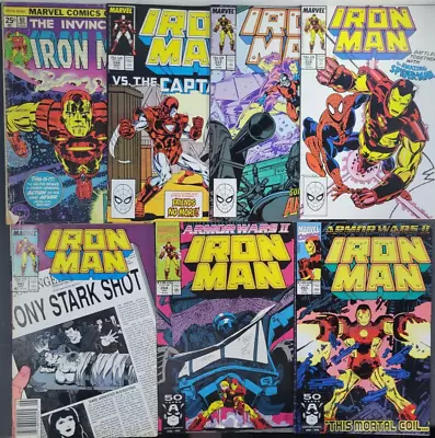 Buy IRON MAN #80 228 233 234 243 264 285 Marvel Comics Lot 1988 1975 • 13.55£