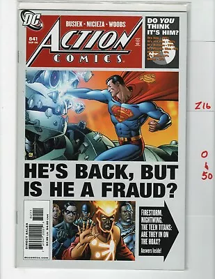 Buy Superman Action Comics #841 VF/NM 1938 DC Z16050 • 2.80£