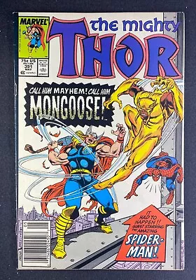 Buy Thor (1966) #391 VF (8.0) 1st App Eric Masterson Mongoose Spider-Man Ron Frenz • 27.70£