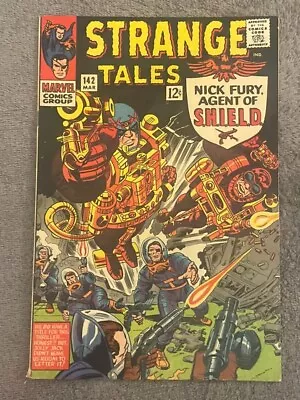 Buy Strange Tales #142 (RAW 6.0 - MARVEL 1966) Jack Kirby. Goldberg. • 60.24£