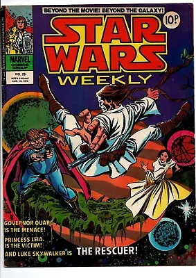 Buy Star Wars Weekly #28, Marvel UK, 1978, Sleeved & Boarded • 6.99£
