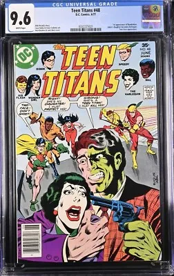Buy Teen Titans #48 Cgc 9.6 1st Bumblebee Harlequin Rich Buckler White Pages 5021 • 243.01£
