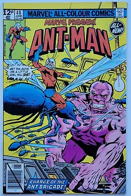 Buy Marvel Premiere #48 (1979) 2nd Scott Lang Ant-Man UK Price Variant Marvel NM • 21.34£
