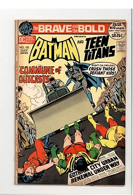 Buy The Brave And The Bold 102 F Fine Batman & Teen Titans 1972 • 7.19£